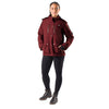 Arcadia Womens Heated Parka - Burgundy