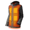 Shift Womens Heated Snowboard Jacket - Shale