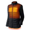 Wolf Womens Heated Jacket - Onyx