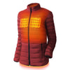Wolf Womens Heated Jacket - Sequoia