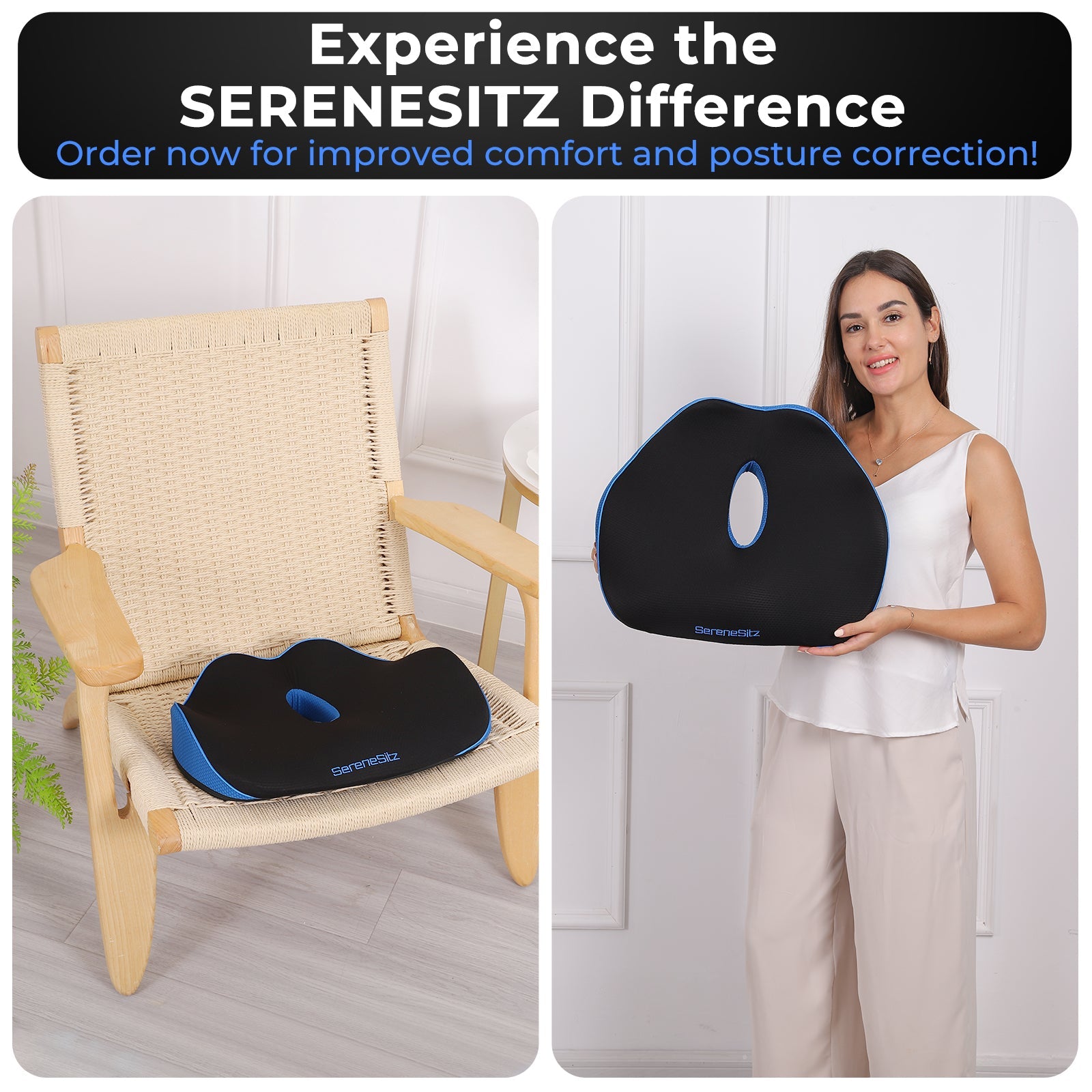 SERENESITZ Contoured Seat Cushion