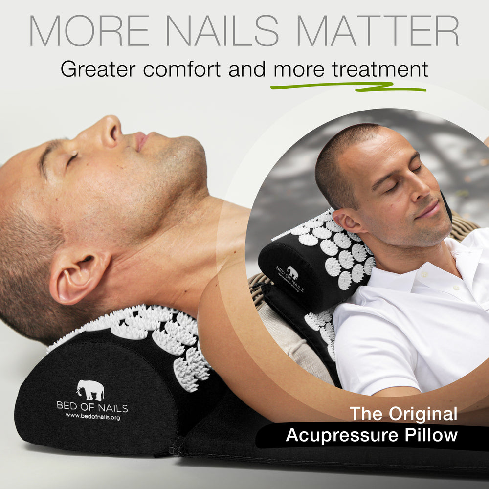 Acupressure Pillow - Black