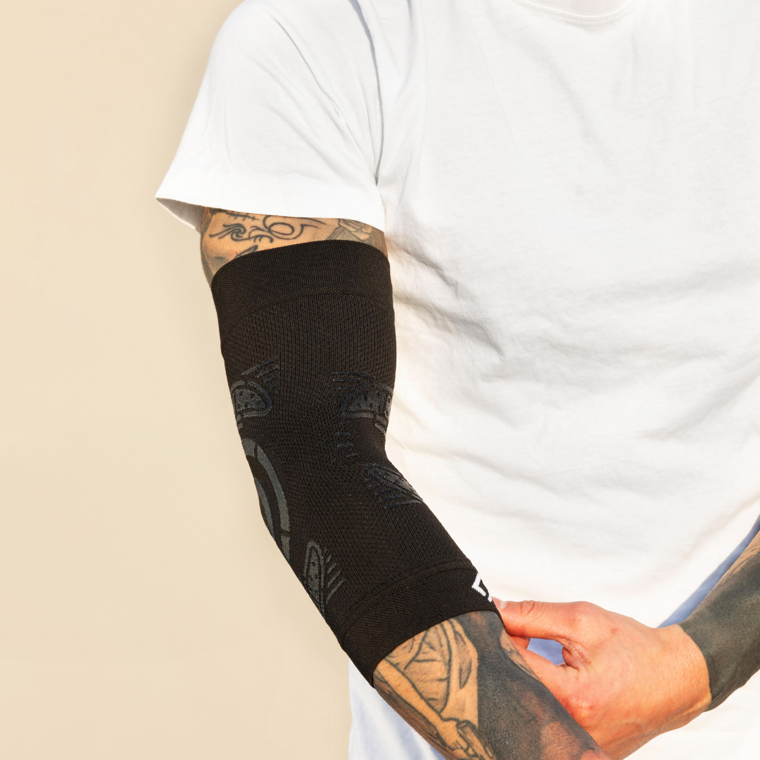 Biomechanical Compression Knit Support Elbow Brace