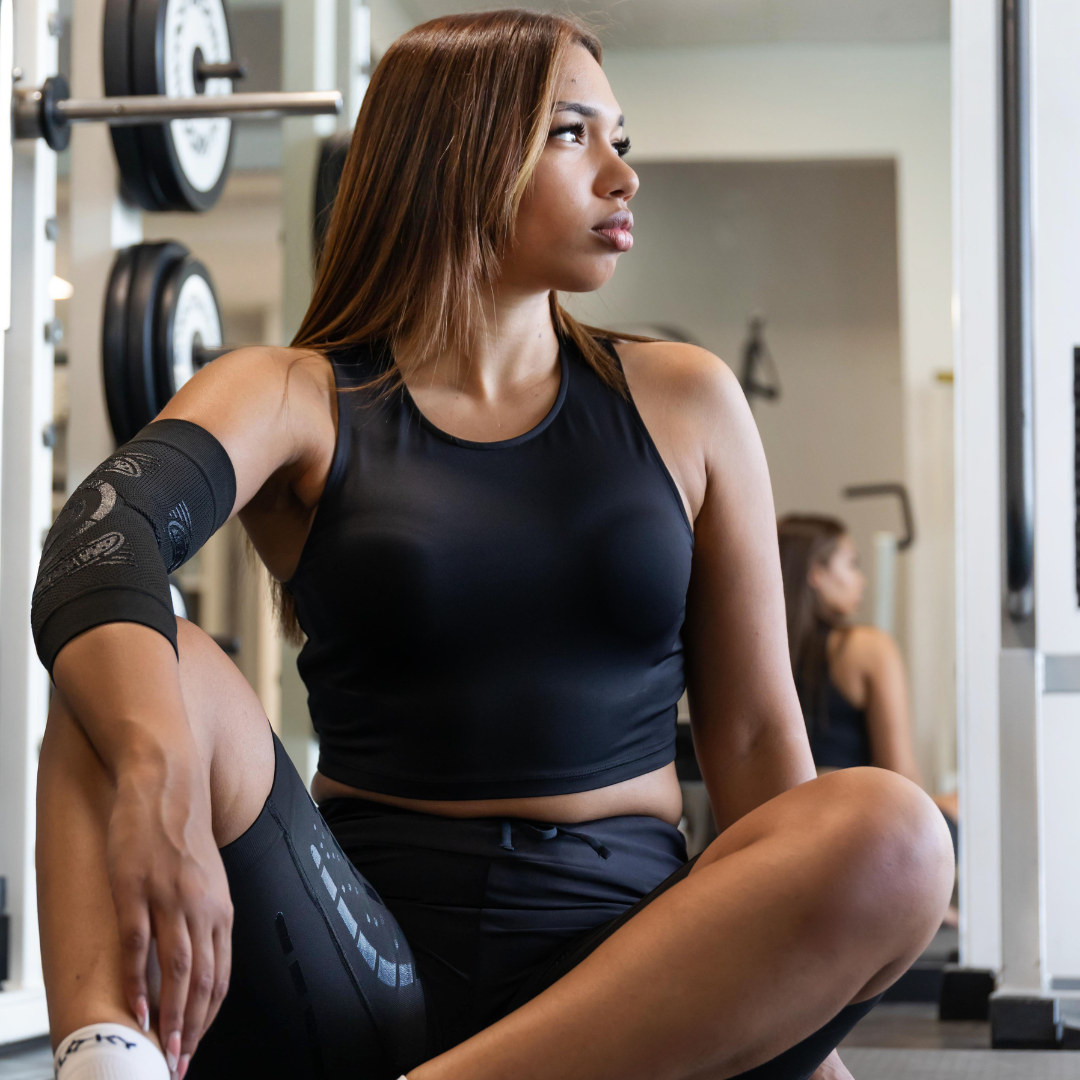 Biomechanical Compression Knit Support Elbow Brace