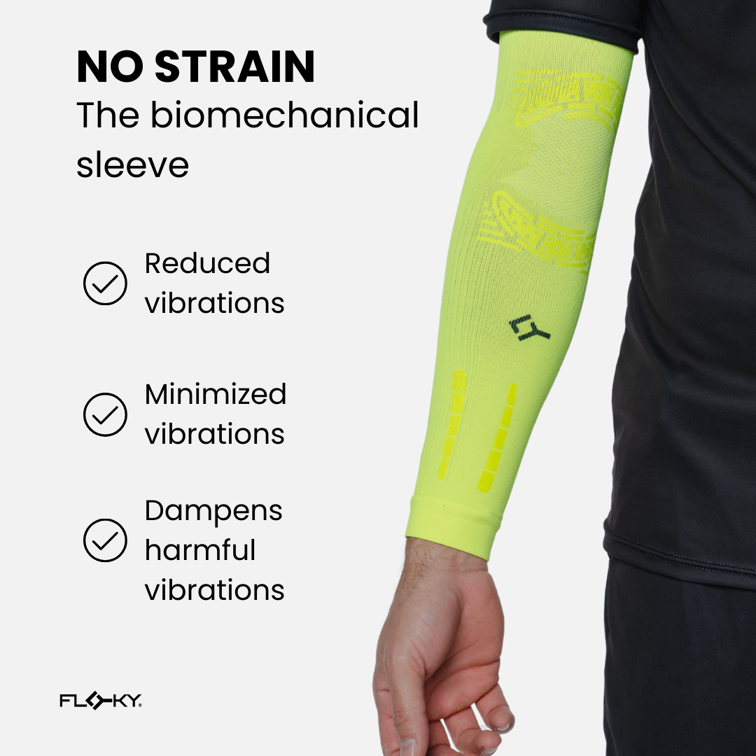 Floky NO STRAIN Arm Sleeve – Compression Elbow & Forearm Support