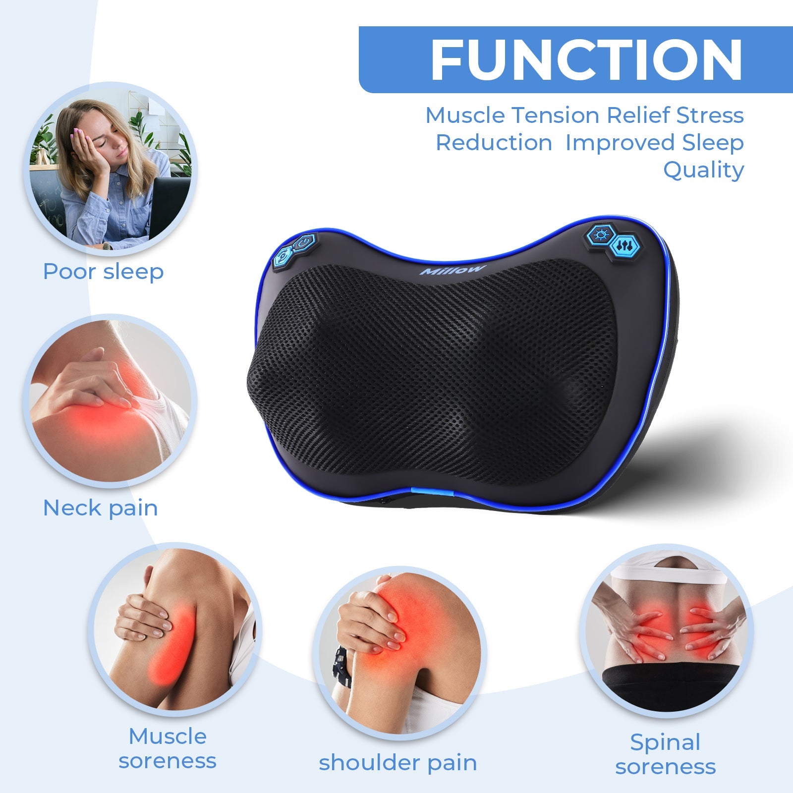 MILLOW Pillow Massager