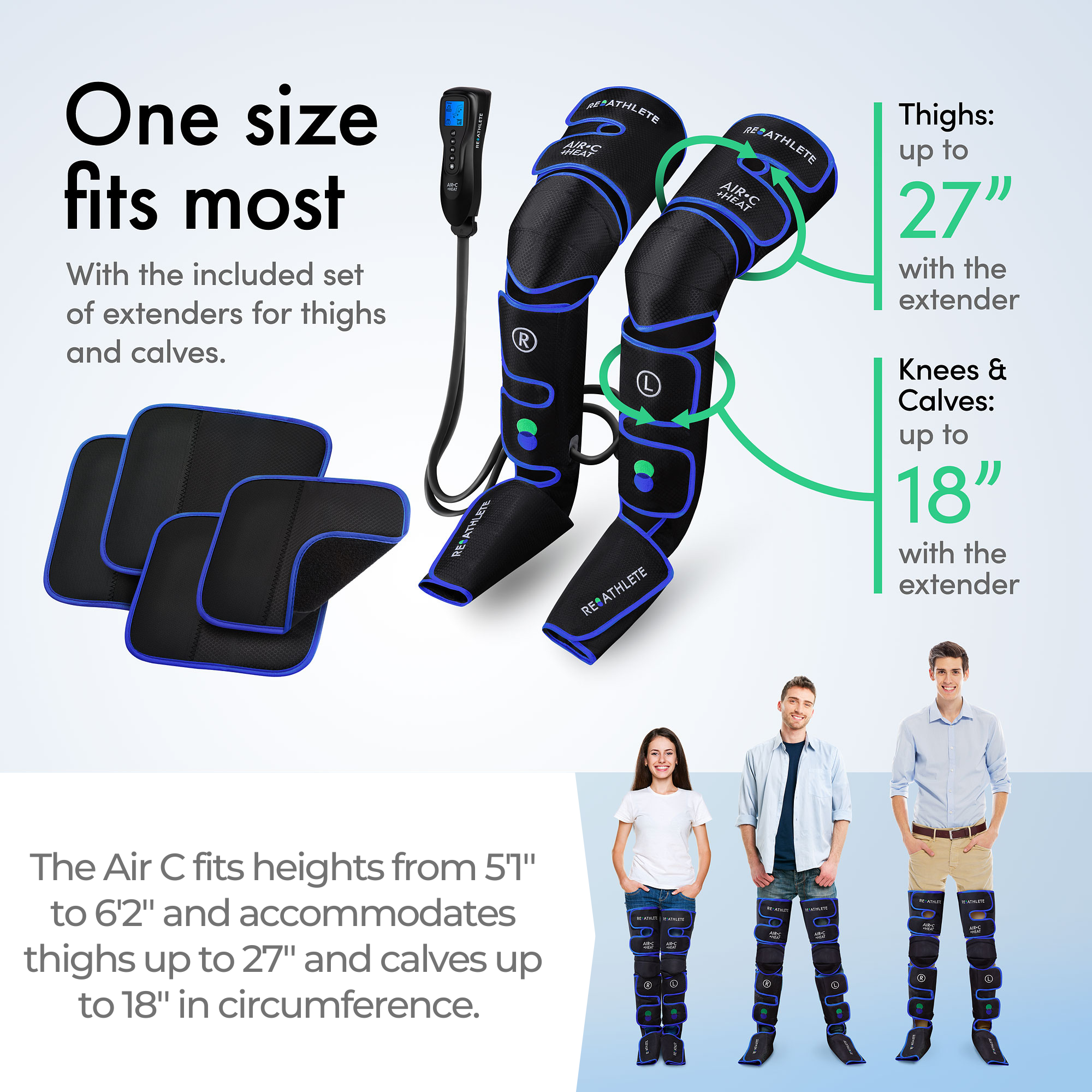 Air-C Compression Leg & Foot Recovery Boots