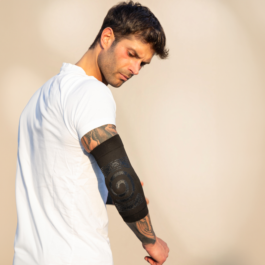 Biomechanical Compression Knit Support Elbow Brace