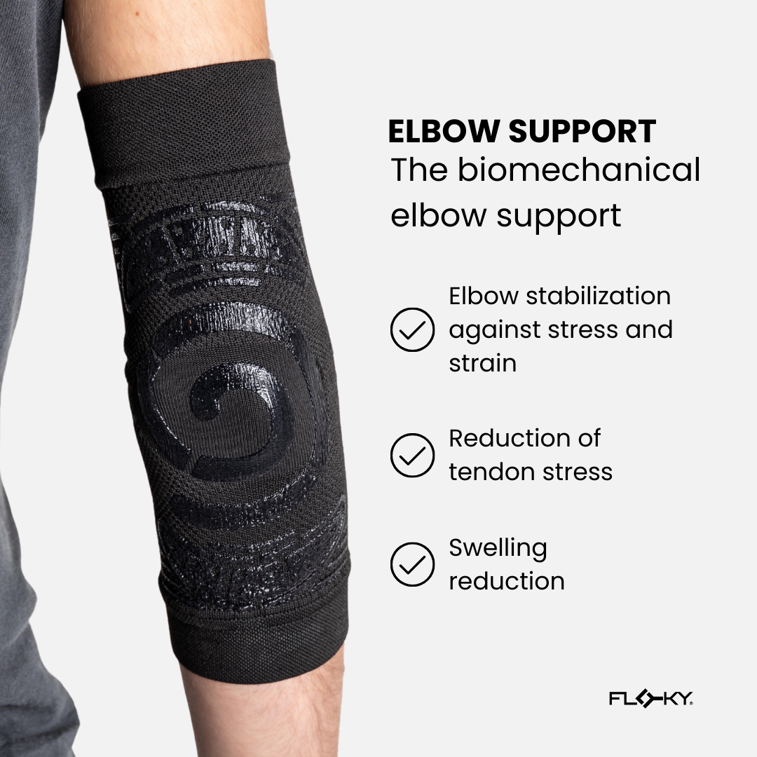 Biomechanical Compression Knit Support Elbow Brace