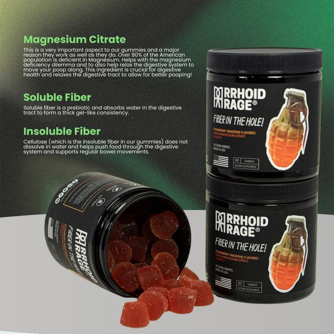 Fiber and Magnesium Gummies