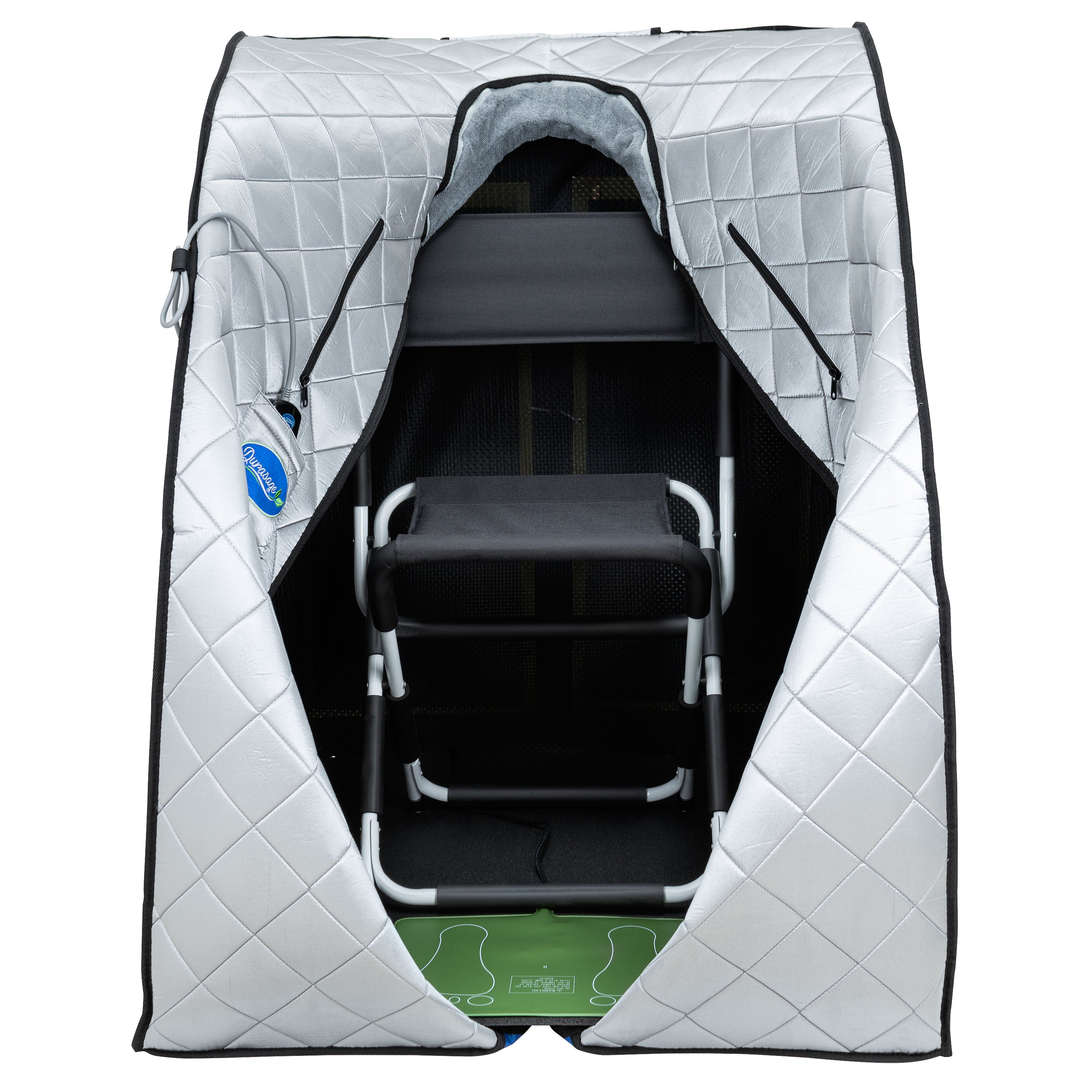 indoor sauna tent Large Portable Low EMF Negative Ion Indoor Sauna with Chair and Heated Footpad