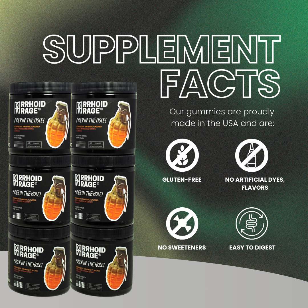 Fiber and Magnesium Gummies