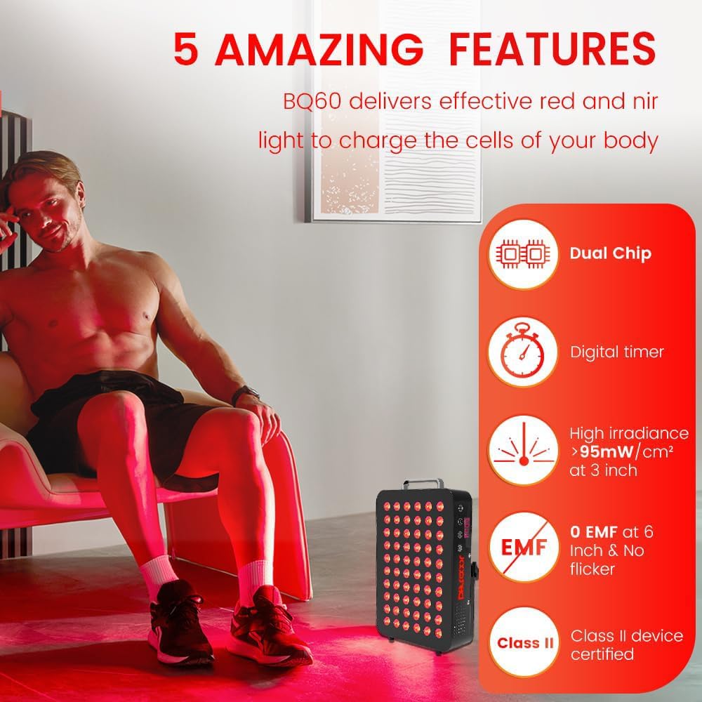 LOVE RAT（RED Ver.) Full Body Red Light Therapy Device: LED Light Therapy Device
