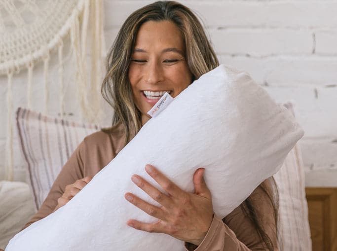 Extra Case for Therapeutic Body Pillow - Pure White
