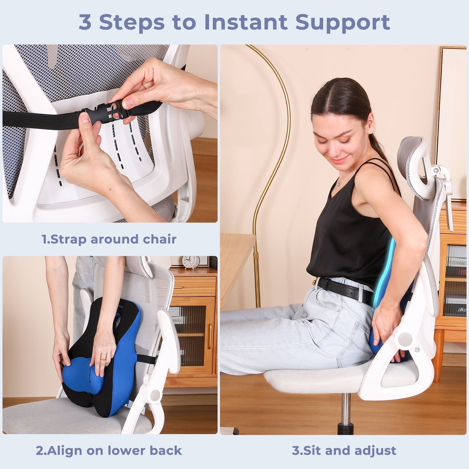 Lumbraze Lumbar Support Cushion