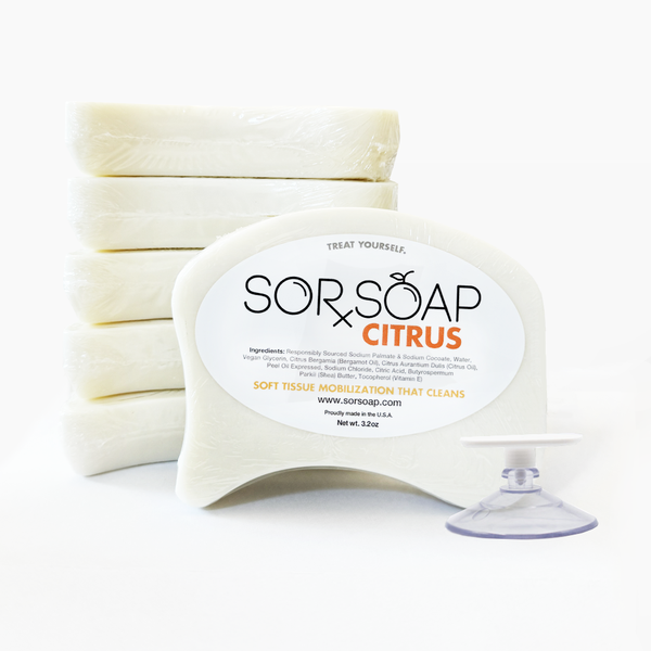 Soft Tissue Mobilization Soap Citrus and Bergamot (6 Pack)