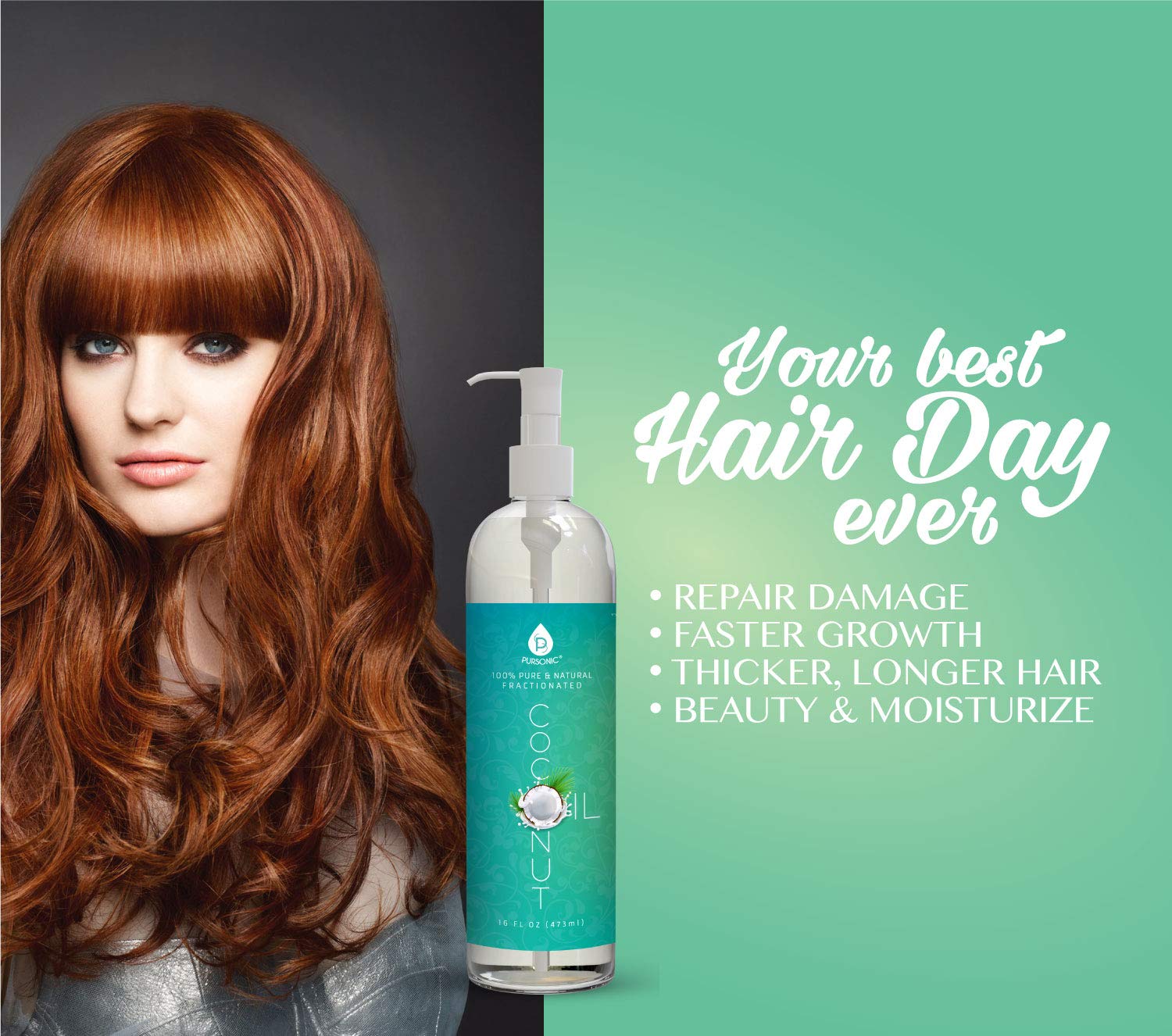 100% Pure & Natural Unscented Fractionated Coconut Oil