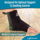 Ankle Sleeve with Compression Wrap
