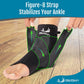 Ankle Sleeve with Compression Wrap