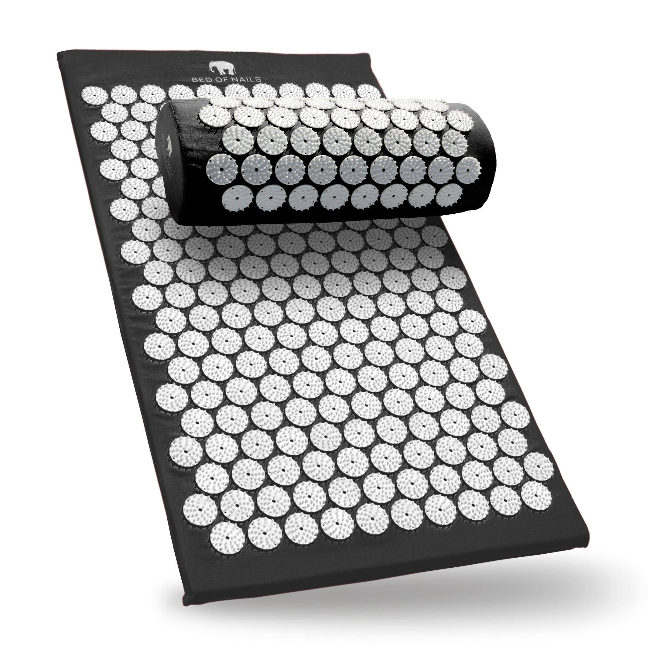 Acupressure Mat & Pillow - Black