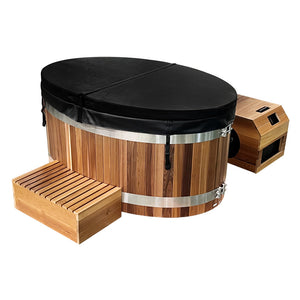 Dynamic Cold Plunge Ice Bathtub with Stainless Steel Liner