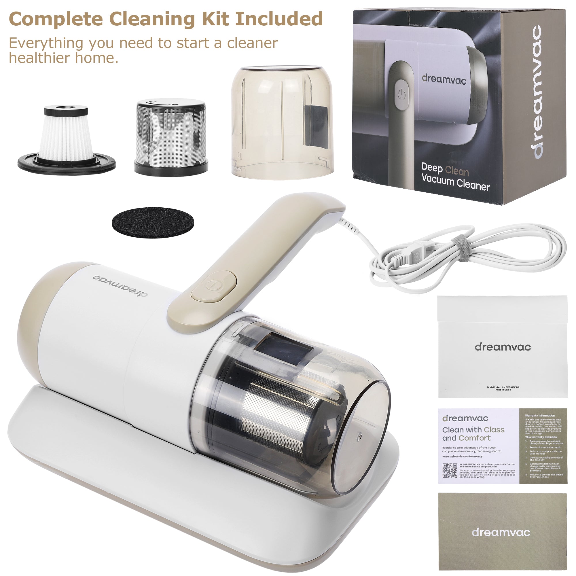 DREAMVAC with UV Disinfection
