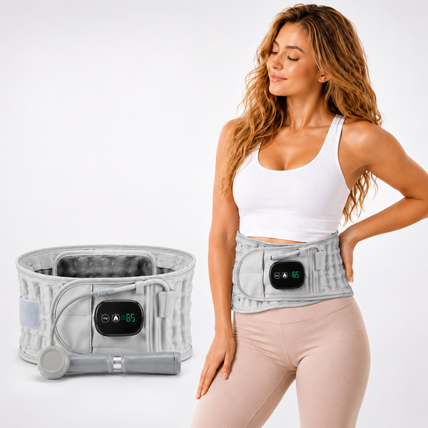 Inflatable Decompression Belt with Rechargeable Battery