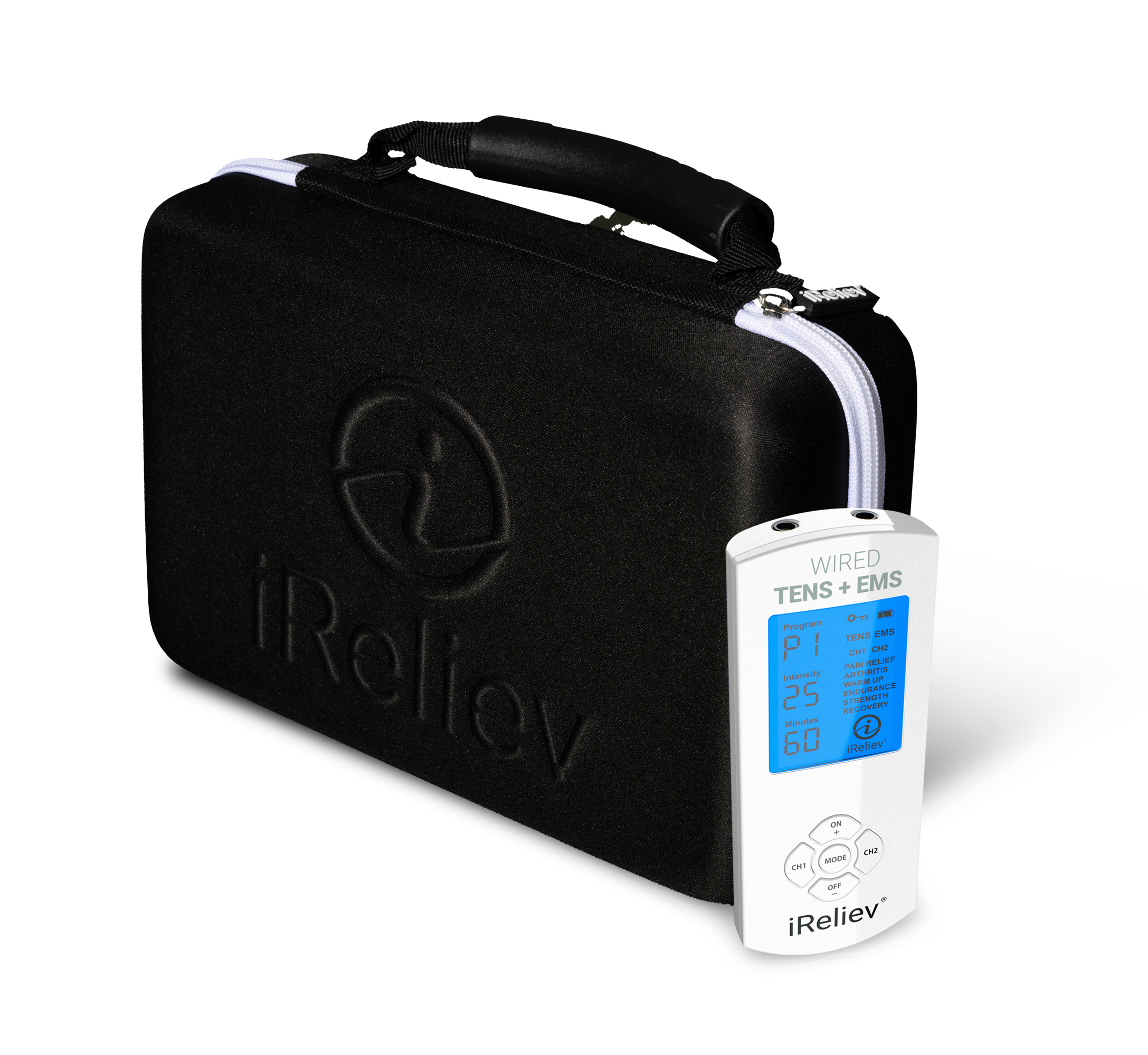 thumbnail image 2 of TechCare Massager Plus24 TENS Unit Muscle Stimulator – Full Body Pulse Massager With 24 Modes 2 of 4