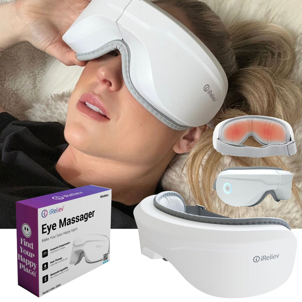 Ireliev Relaxable™ Eye Massager with Heat - Eye Care Massager
