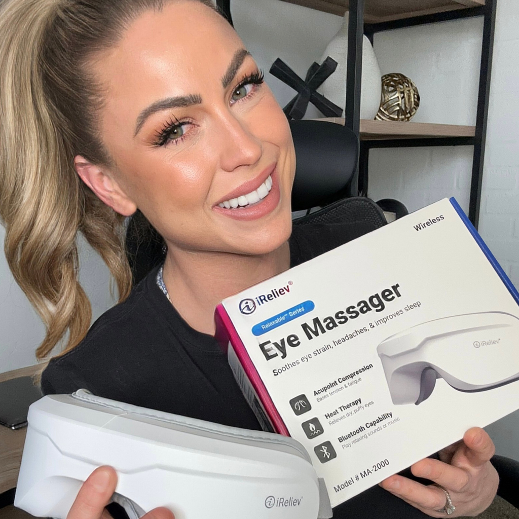 Ireliev Relaxable™ Eye Massager with Heat - Eye Care Massager