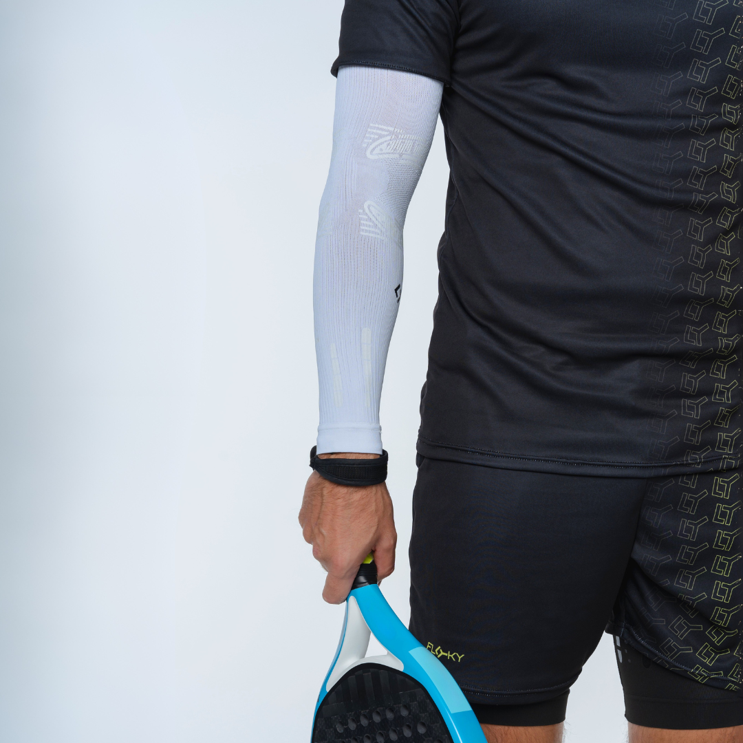 Floky NO STRAIN Arm Sleeve – Compression Elbow & Forearm Support