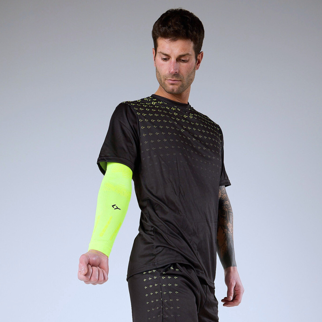 Floky NO STRAIN Arm Sleeve – Compression Elbow & Forearm Support