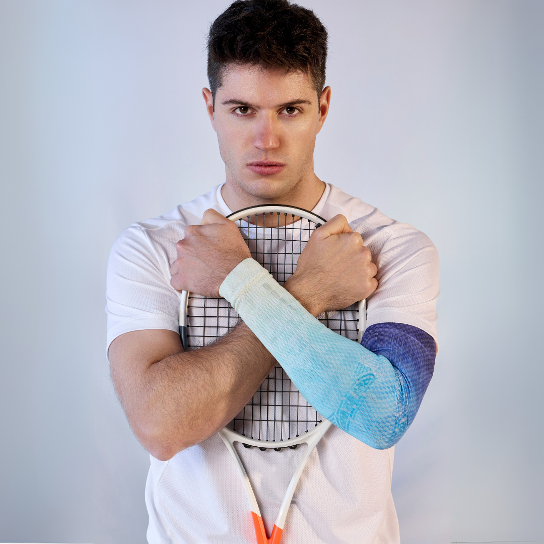 Floky NO STRAIN Arm Sleeve – Compression Elbow & Forearm Support