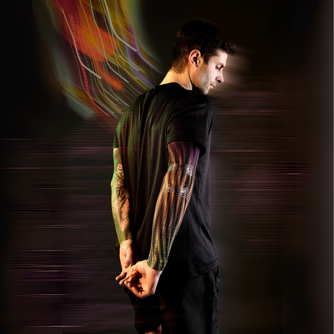 Floky NO STRAIN Arm Sleeve – Compression Elbow & Forearm Support