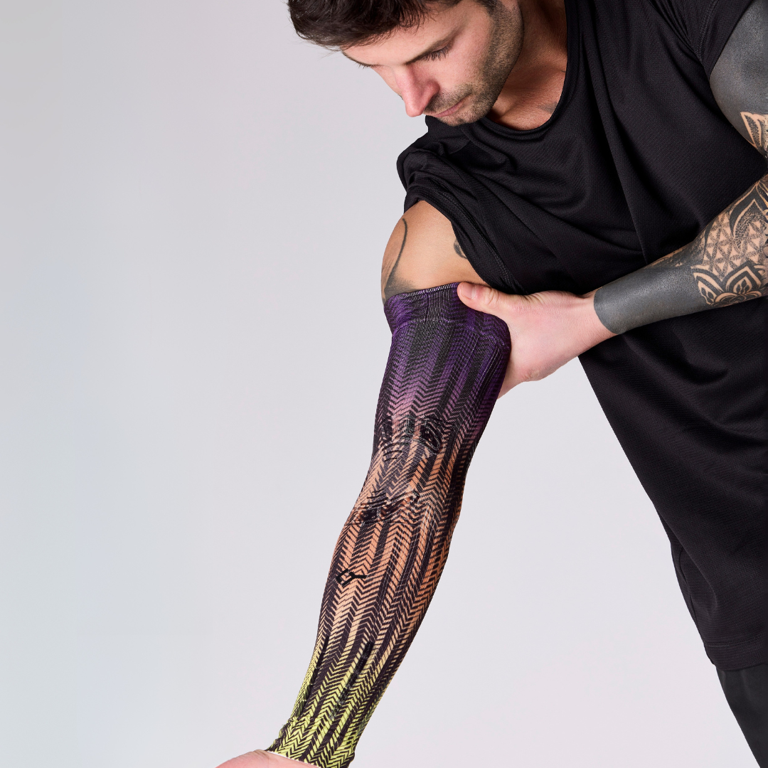 Floky NO STRAIN Arm Sleeve – Compression Elbow & Forearm Support