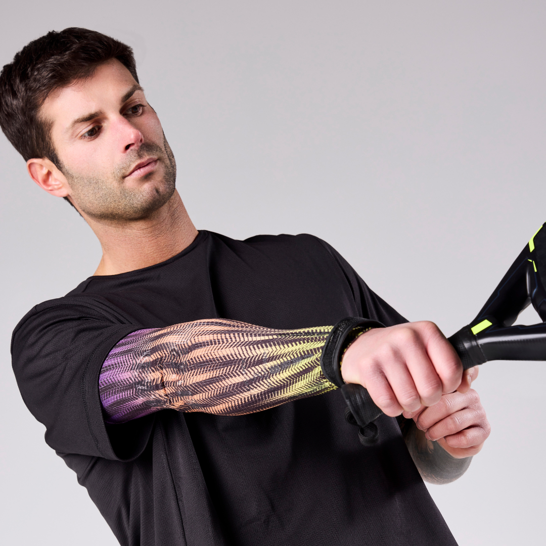 Floky NO STRAIN Arm Sleeve – Compression Elbow & Forearm Support