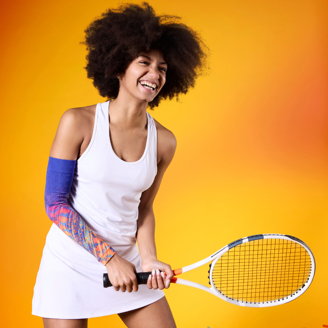 Floky NO STRAIN Arm Sleeve – Compression Elbow & Forearm Support