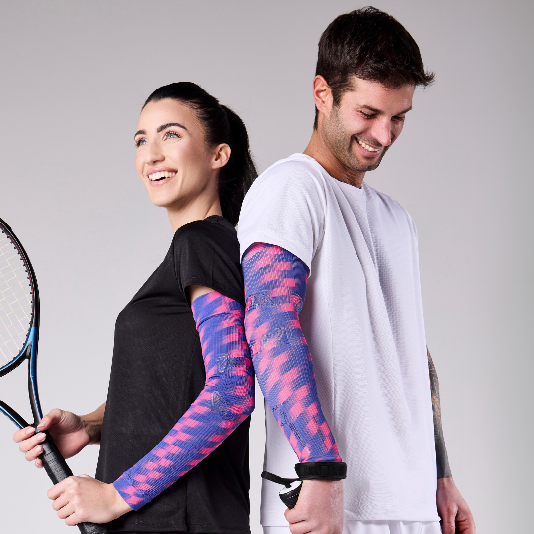 Floky NO STRAIN Arm Sleeve – Compression Elbow & Forearm Support