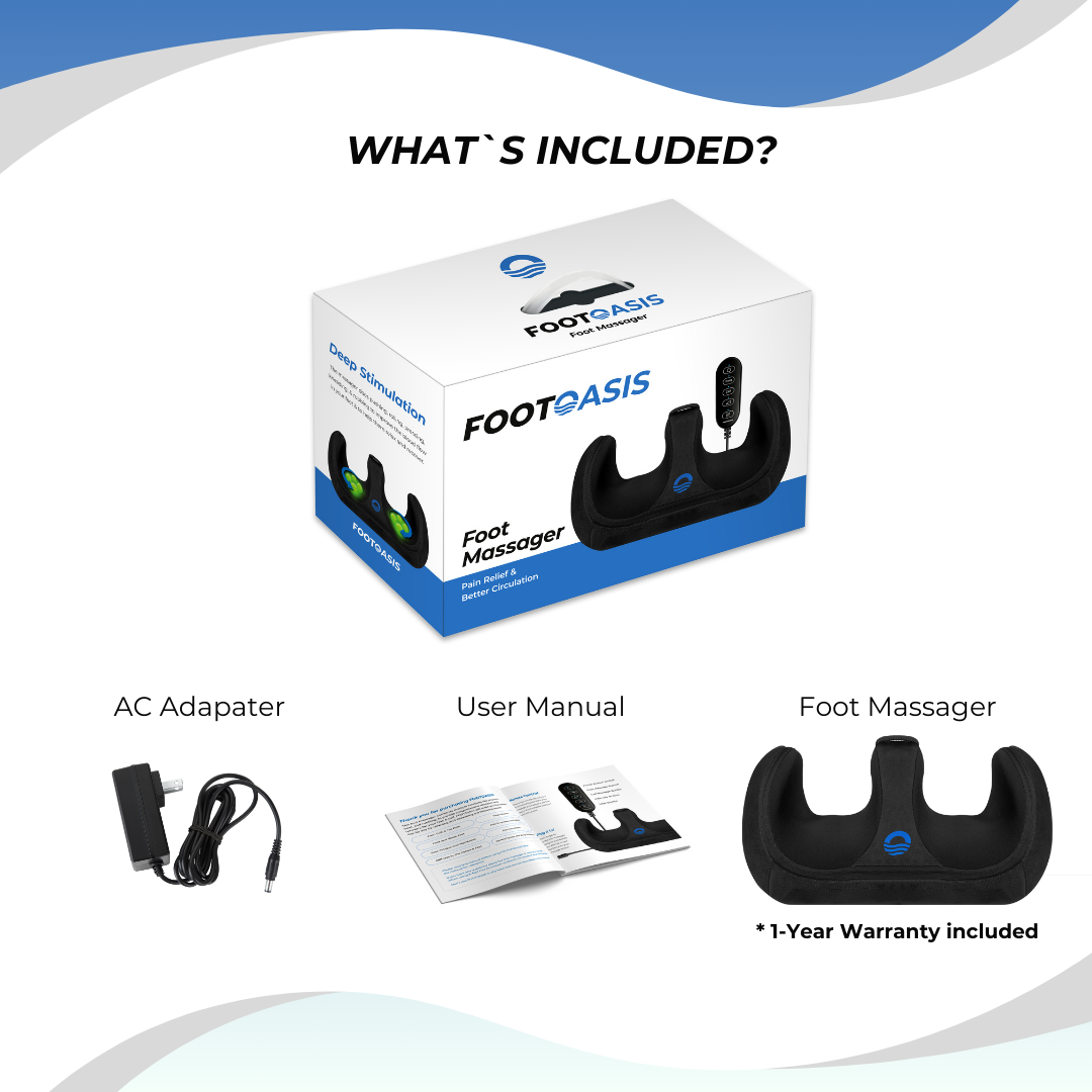 FOOTOASIS Foot Massager with Shiatsu and Heat