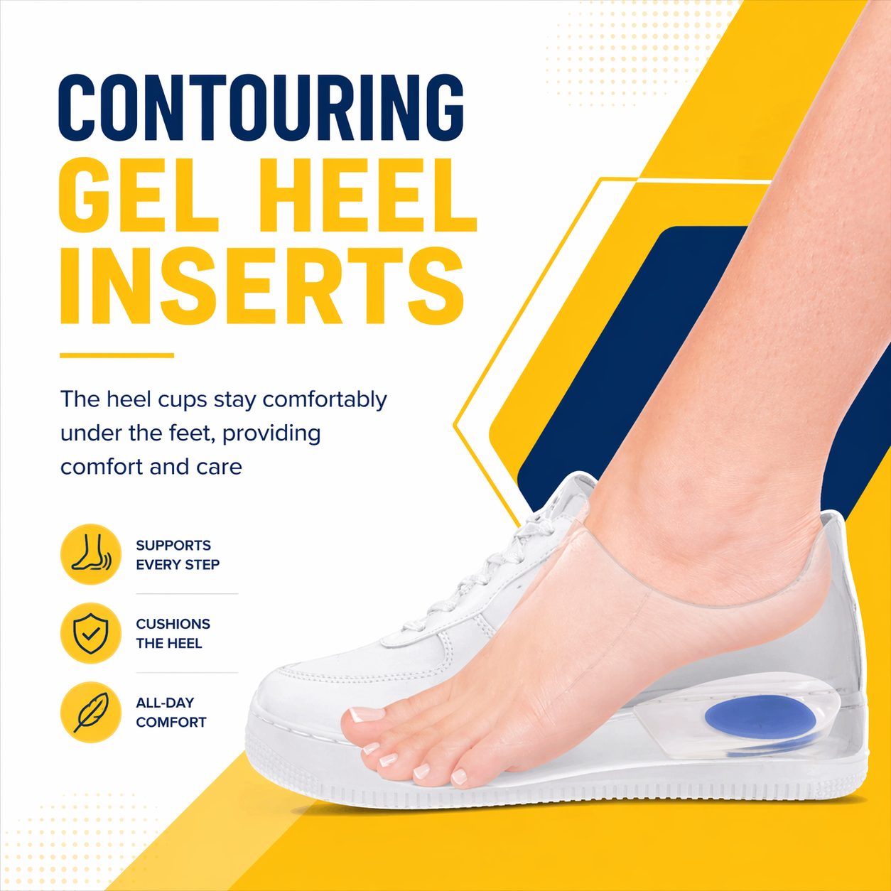 Heel Cups for Plantar Fasciitis & Achilles Tendonitis