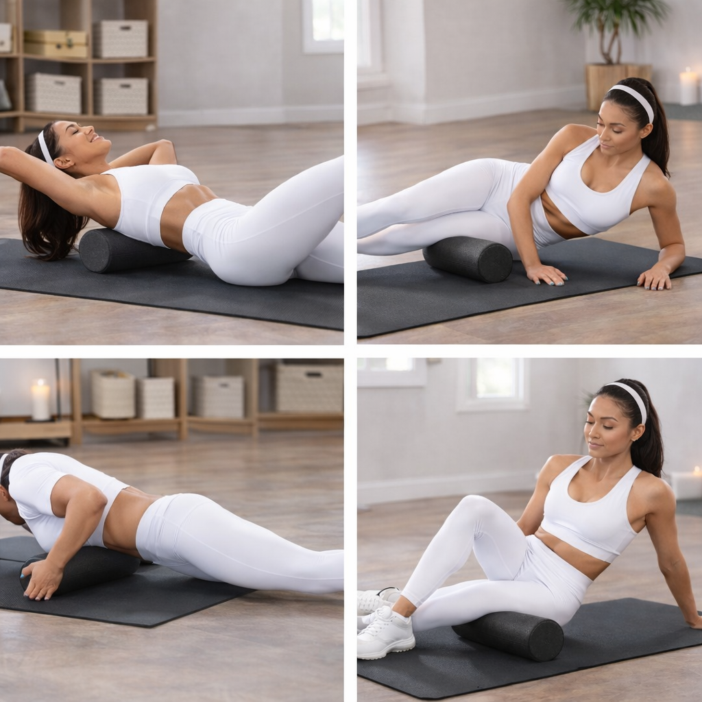 IAM Foam Roller, 18" x 6", Made in the USA