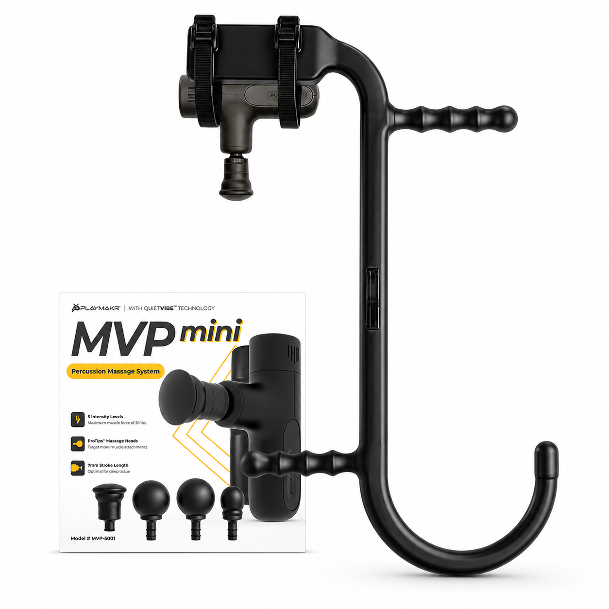 MVPmini Percussion Massage System: Premium Muscle Stimulator MVPmini Percussion Massage System: Premium Muscle Stimulator