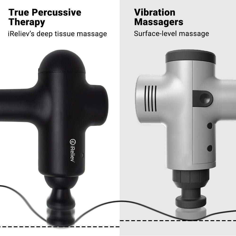 Percussive versus vibration