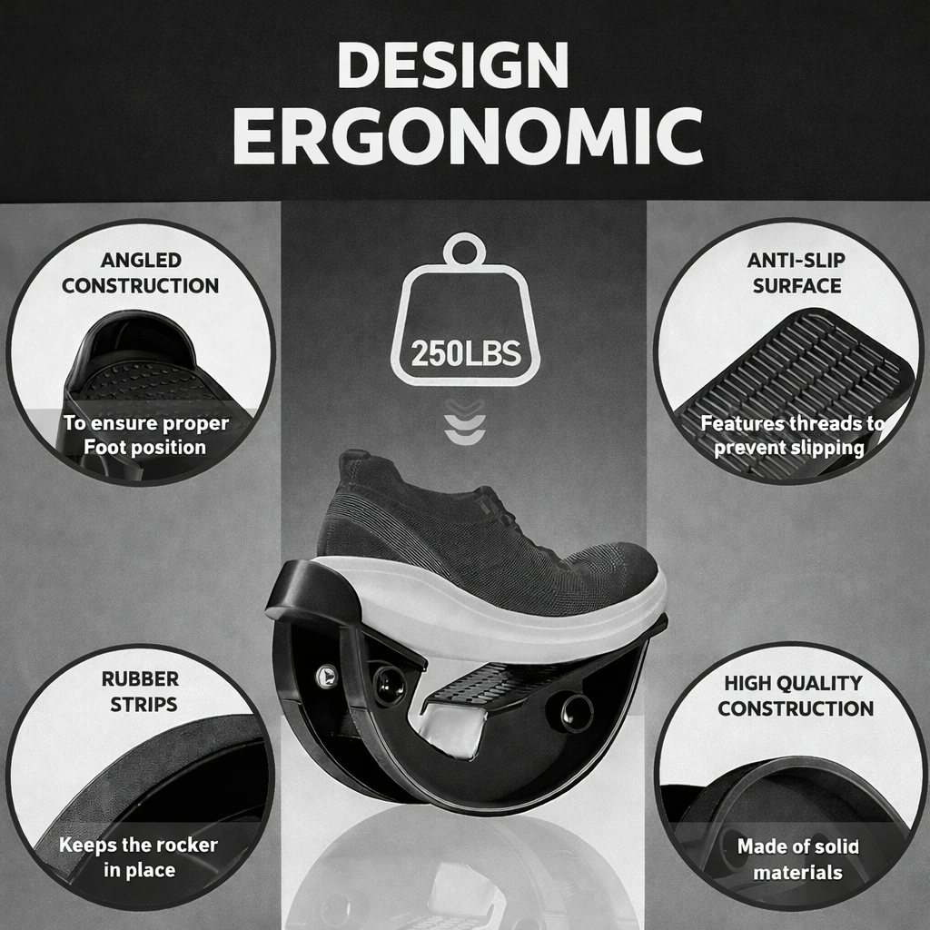 Plantar Fasciitis Foot Rocker & Stretching Tool