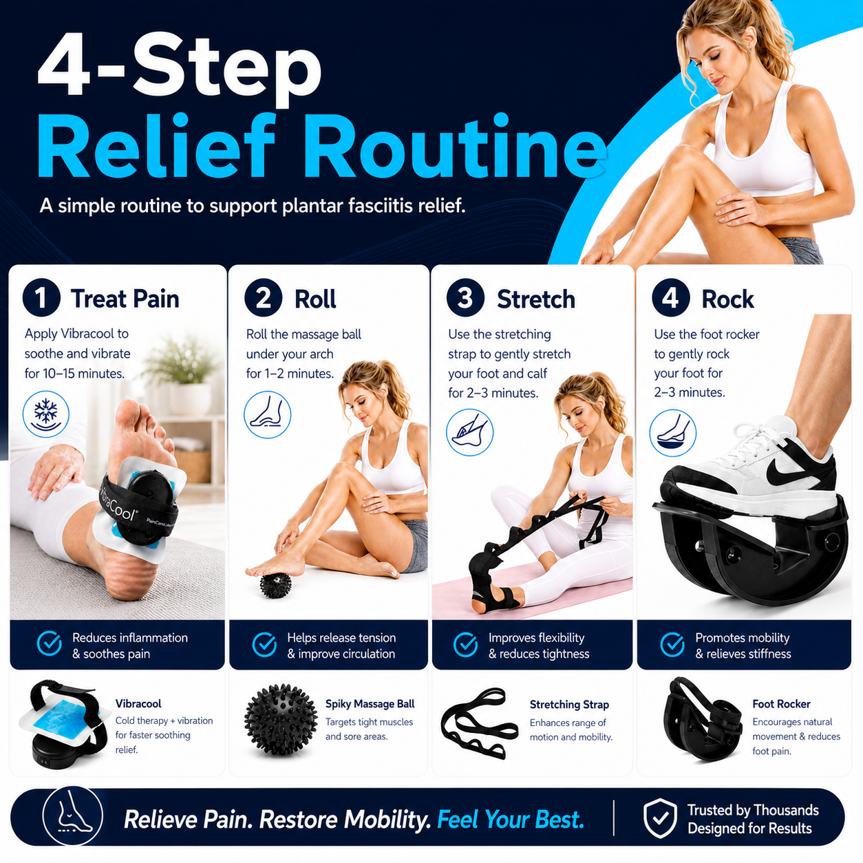 Plantar Fasciitis Relief and Recovery Kit