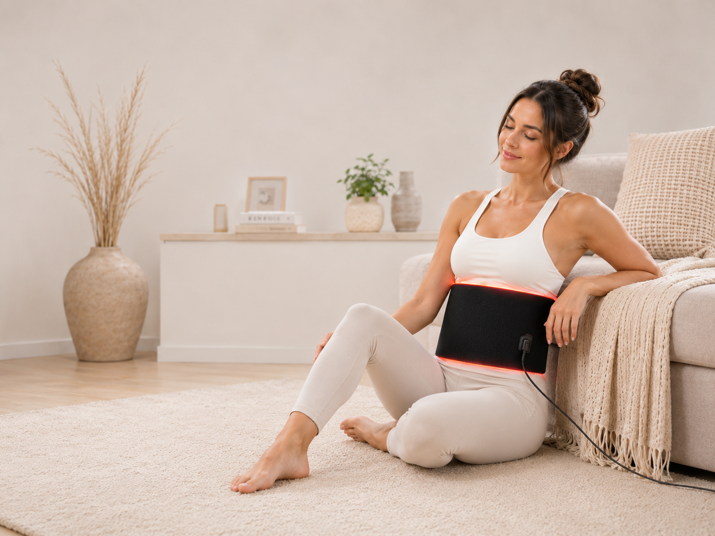 Red Light Therapy Wrap in Modern Living EnvironmentI