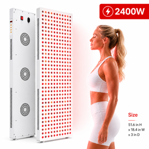 Red Light Therapy & Near Infrared Light Therapy Panel, Full Body, 2400W