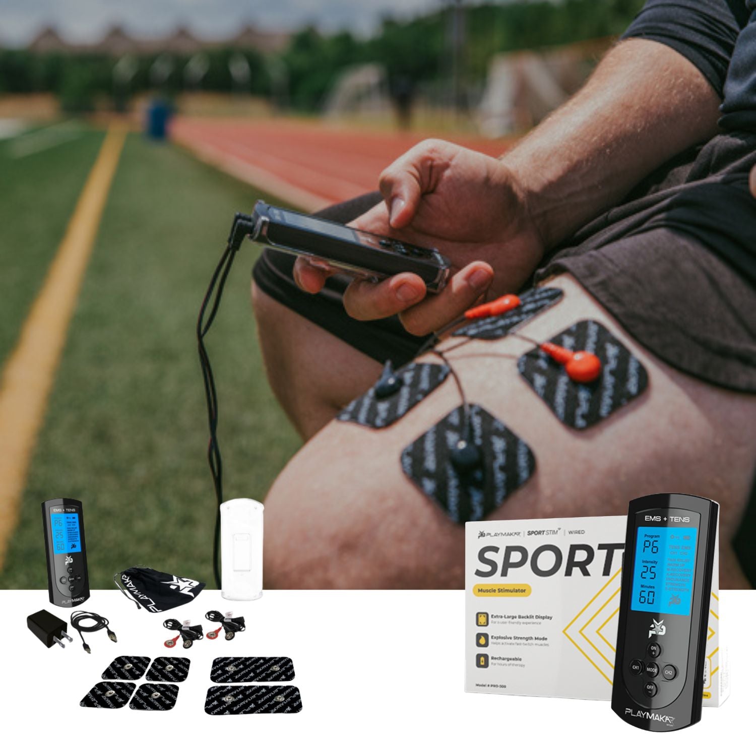 SPORT Muscle Stimulator with Explosive Strength Mode