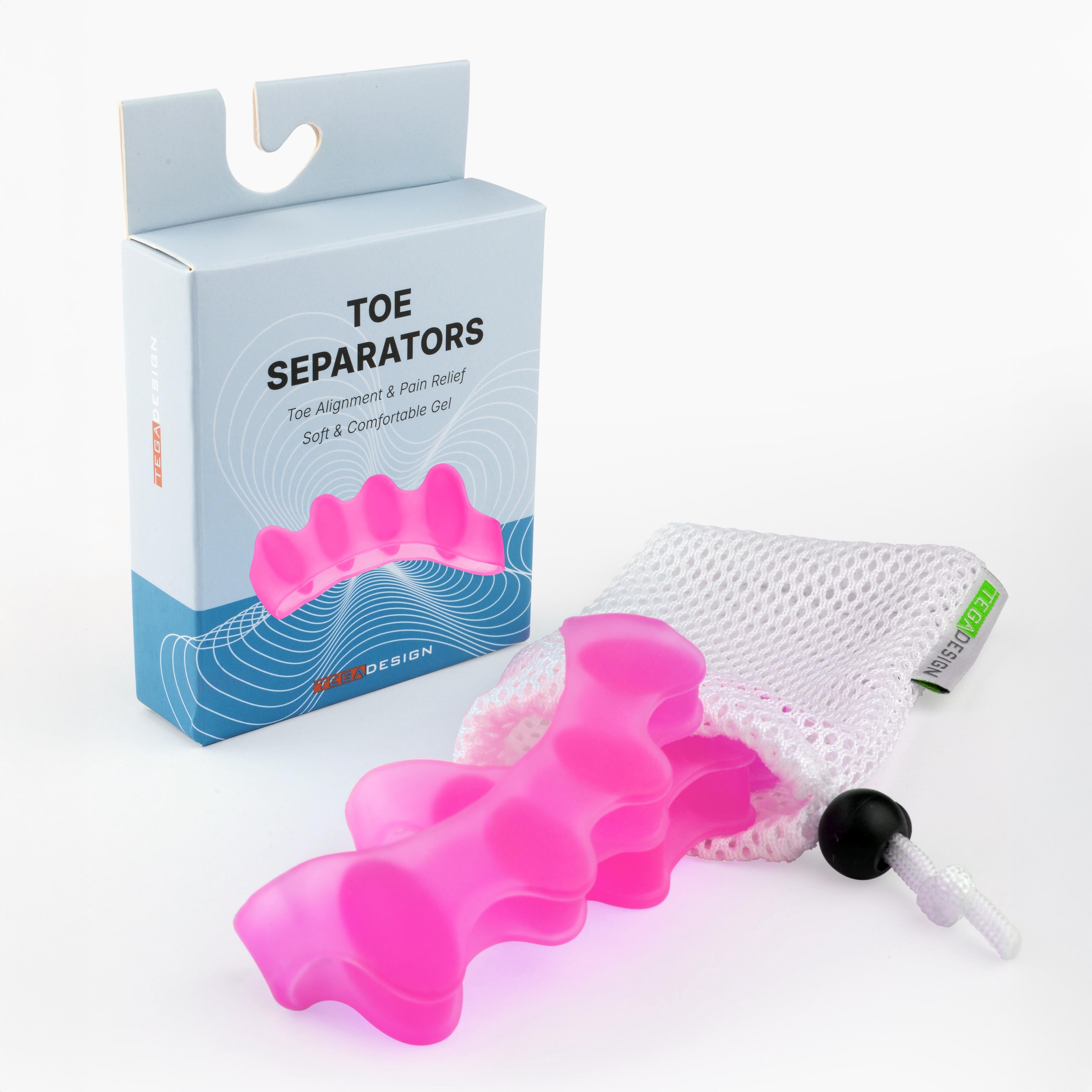 Toe Separators for Alignment and Pain Relief