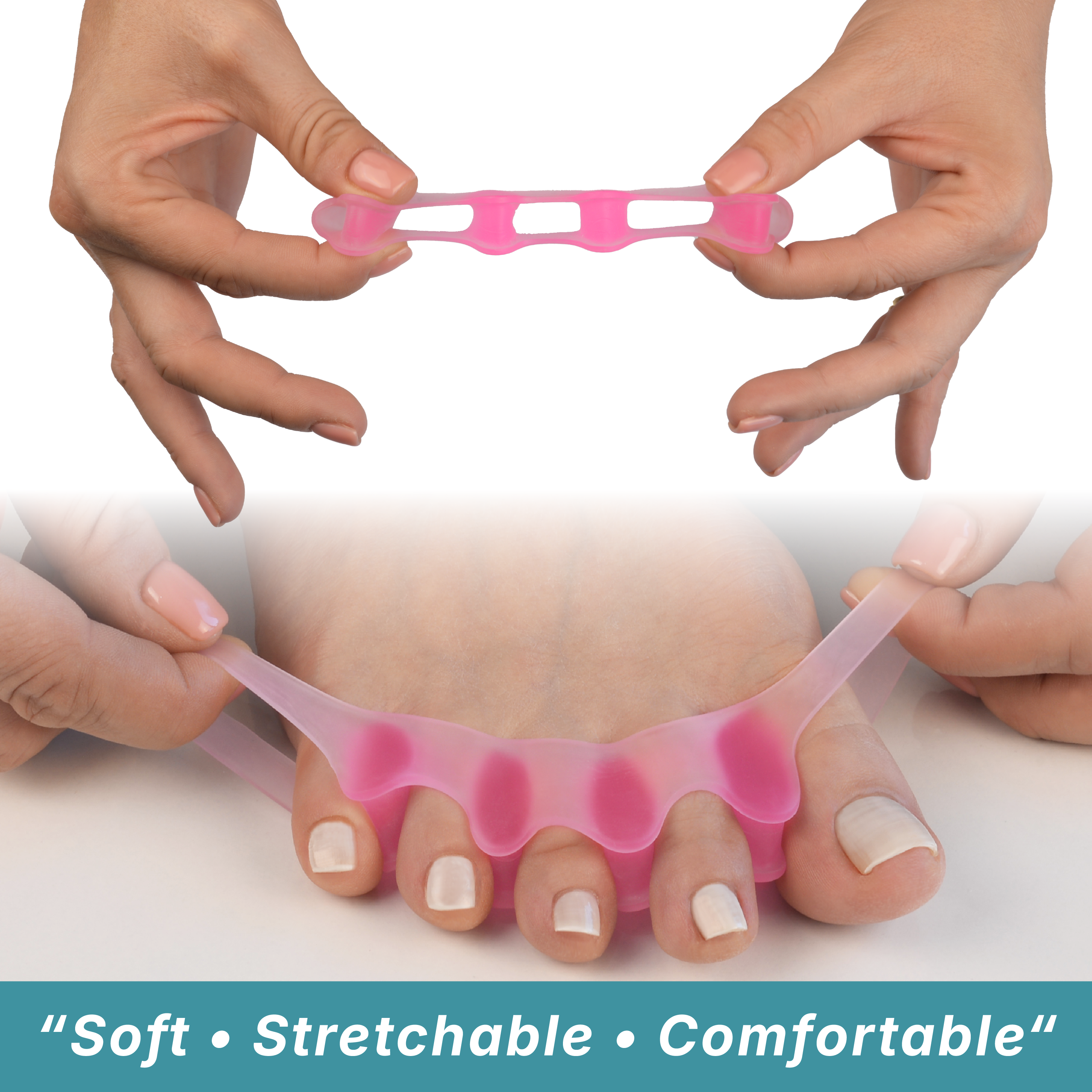 Toe Separators for Alignment and Pain Relief